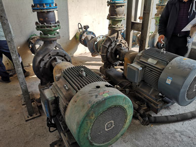 節(jié)能水泵試車(chē)檢查工作